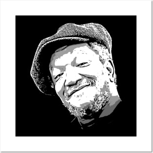 Fred Sanford black and white style Posters and Art